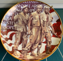 Vietnamese War Memorial Plate